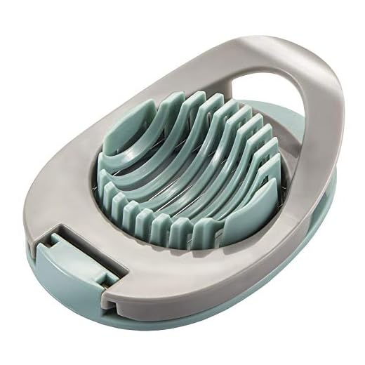 Ortarco Egg Slicer for Boiled Eggs Strawberry Cutter with Stainless Steel Wire （Green）
