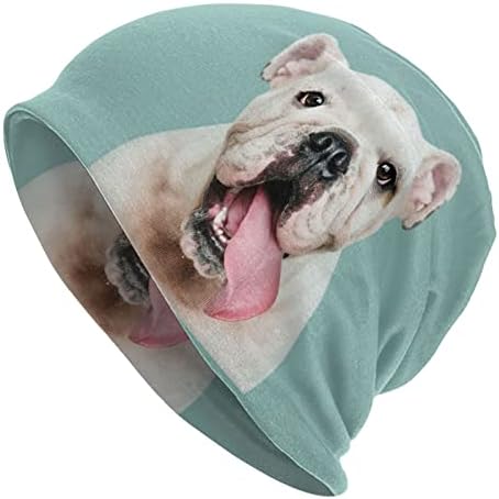 Dog Lovers Gifts for Women Beanie Chemo Hat Cancer Headwear Skull Hat Knitted Hat Scarf Nightcap Skull Cap for Adult Women Men