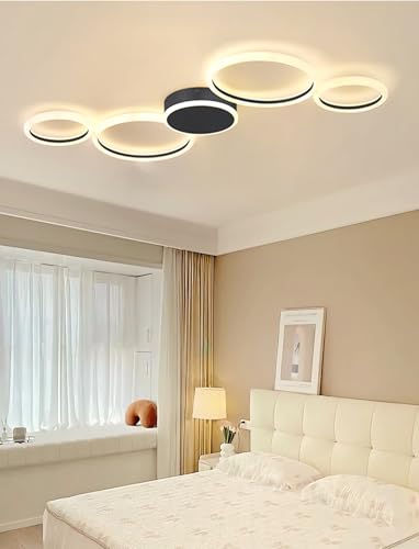 Plafonniers de salon 70W et luminaire encastré de chambre à coucher