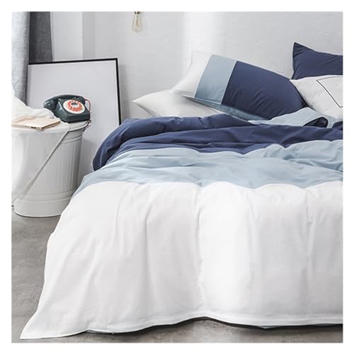 Ensemble de literie Queen Size en coton supérieur avec housse patchwork - 5