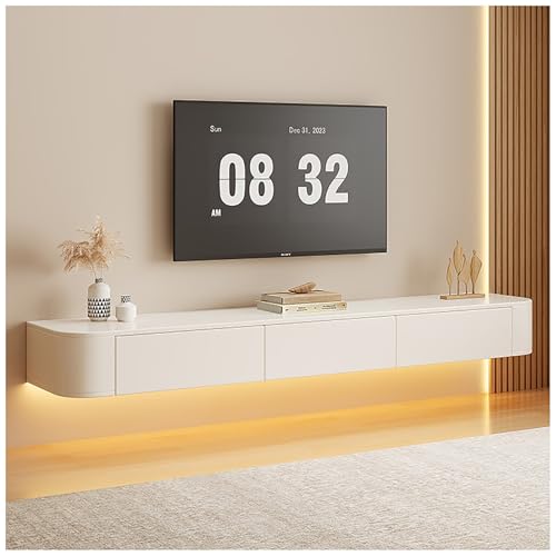 Meuble TV mural moderne pour salon et chambre créez un coin cinéma épuré chez vous