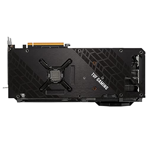 ASUS TUF Gaming AMD Radeon RX 6700 XT OC Edition carte grphique (RDNA 2, PCIe 4.0, 12GB GDDR6, HDMI 2.1, DisplayPort 1.4a, Double roulement à billes, protection en aluminium avec structure renforcée)
