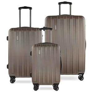 Bugatti Lima 3er-Hartschalen Kofferset Bronze