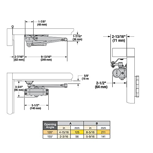 Brinks BC4009 Commercial - Light Duty Residential Door Closer thumb #6