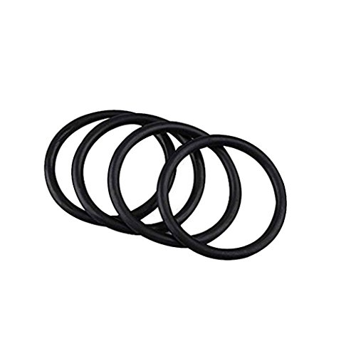 4pcs Billet Bumpers Trunk Quick Release Fastener Kit Replacement Rubber O Ring