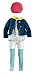 Petitcollin petitcollin504809 Hannah Ropa para muñeca finouche