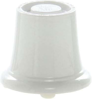 HUBERTÂ® White Pedestal Display Riser - 5 1/2