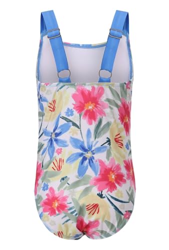 Image of Girls One Piece Swimsuits Halter Bathing Suits Summer Swimwear 3-16 Years
