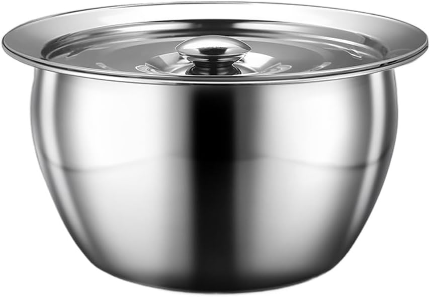 Stainless Steel Oil Basin, Bowl, Drum Material Tank, Egg Beating, Creaming, Kitchen(11 inch)