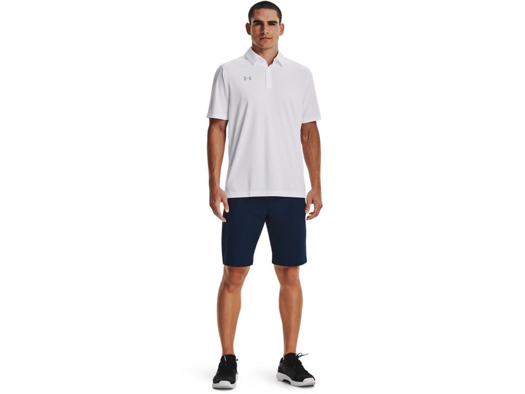 Under Armour Tech - Polo técnico deportivo de hombre., Blanco/Blanco, X-Large Tall