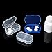 LazyMe 7 Pcs Small Daily Pill Box 2 Compartments Pill Organizer Portable Medicine Organizer (Blue)