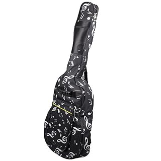 Nuzamas Guitare Sac de transport rembourré, Oxford, Fit Taille 1 000 864,1 cm guitares, double réglable Sangles de sac à dos d’épaule, grande poche et 4 clavier Book page Clips - Les Beatles, Paul McCartney, John Lennon, RIngo Starr, George Harrison Nuzamas Guitare Sac de transport rembourré, Oxford, Fit Taille 1 000 864,1 cm guitares, double réglable Sangles de sac à dos d'épaule, grande poche et 4 clavier Book page Clips – Image 3