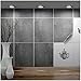 Autocollant en tuile FoLIESEN pour salle de bain et cuisine - 20x25 cm - 200 autocollants pour les carreaux de murs, *:Décor Concrètement