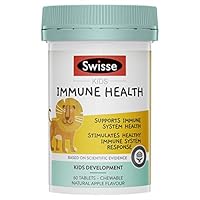 Swisse Wellness Kids Immune Health 60 Tab, 0.082 kilograms