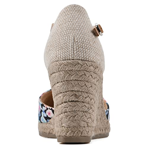 Image of WHITE MOUNTAIN Women's Mamba Espadrille Wedge Sandal