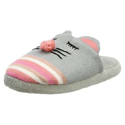 Aroma Home Gestrickte Hausschuhe mit Maus-Motiv