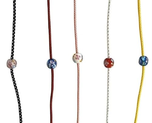 Dizoon Japanese Kimono Waistband Handmade Cute Tassels Chain Belt for Traditional Yukata Costume Waist Bands Rope