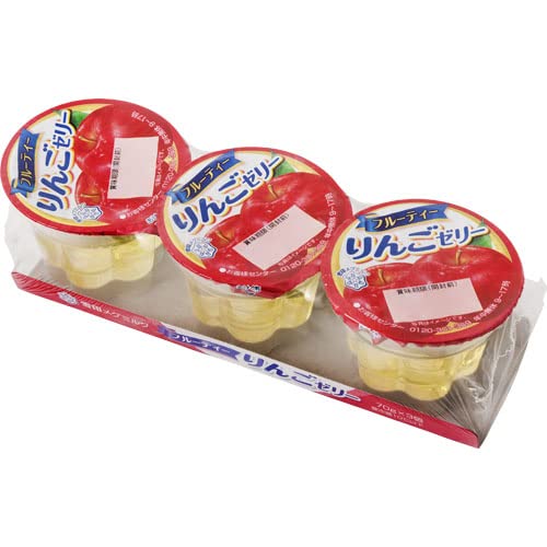 Amazon.co.jp: 雪印メグミルク フルーティーりんごゼリー 70g×3 : 食品