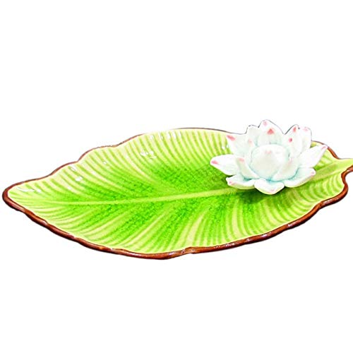 Wpyyi Creative Incense Burner Holder For Stick Premium Modern Ceramic Lotus Incense Bowl Incense Craft Decoration #TOP10