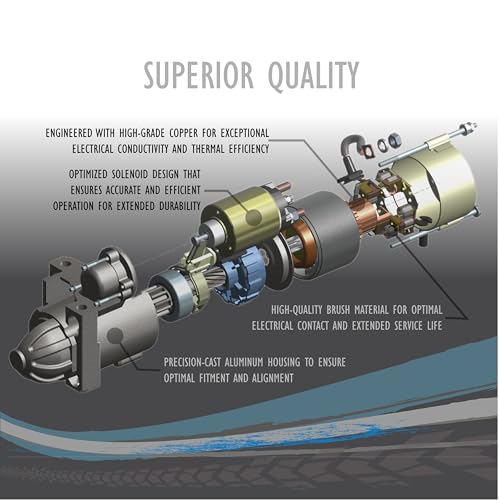 OEG Parts New Starter Compatible With OUTBOARD MARINE YAMAHA 115-225 HP S114-552 1997 1998 1999 SHI0088 S114-660BN S114660B S114-660A 6N7-81800-10-00 6N78180010 6N7-81800-01 6N7818000000 20513555TBA