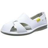 [ミドリ安全] エレパス 静電作業靴 サンダル 軽量 通気 エレパスクールN ホワイト 26.5 cm