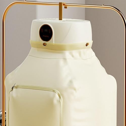 Secadora de Ropa eléctrica para Interior, de Secado rápido, 600 W, tendedero Inteligente con Temporizador y Ajuste de Velocidad múltiple