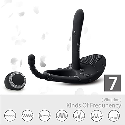 Anel de sexo Vìbràdòr Anãlés com controle Døble Anīlló Vìbràdòres homem e mulher ajustável Rětàrdànt