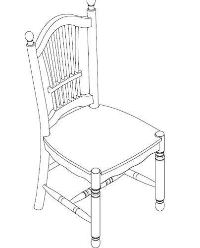 East West Furniture Doc-Mah-W, 21 X 18 X 39 #TOP7