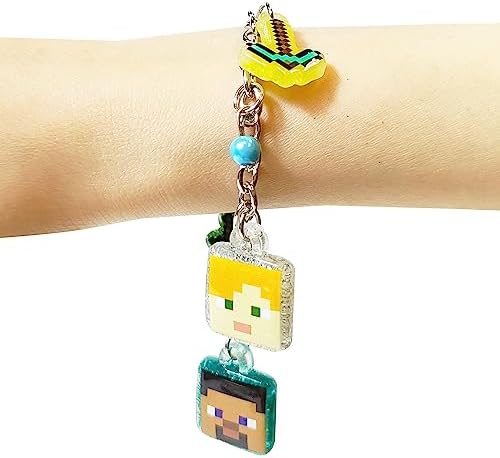 LUV HER 7" Bracelet with Metal Charms Ages 3+