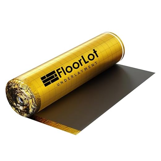 FLOORLOT GoldMax Premium Underlayment Roll