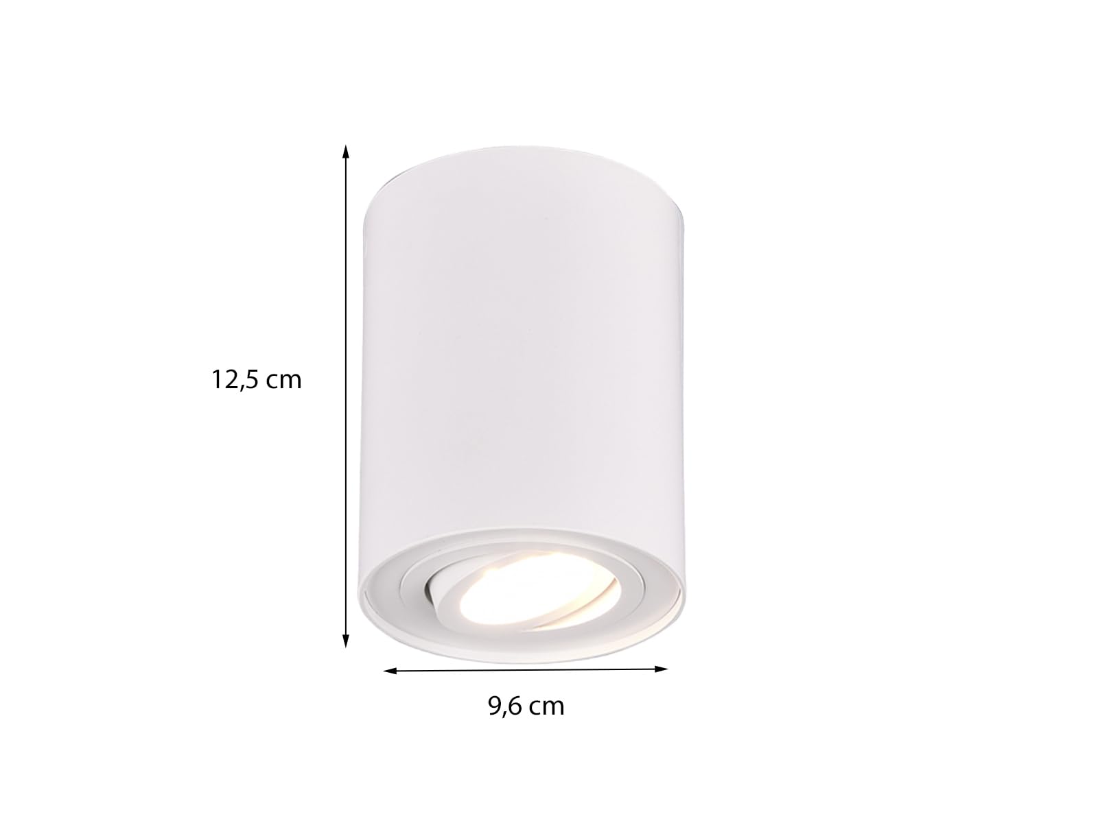 Trio Leuchten Lampa sufitowa Cookie 612900131, metal biały matowy, bez 1 x GU10