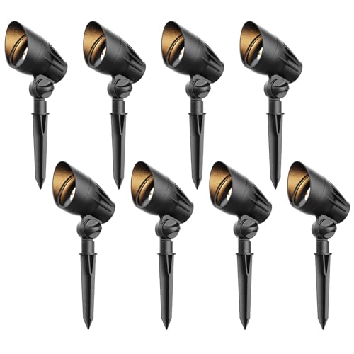 Low Voltage Spotlights 11W LED Spot Lights 12V Outdoor 8PK