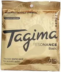 ENCORDOAMENTO 010 LIGHT COATED PARA VIOLÃO DE AÇO ANTI FERRUGEM