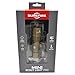 SureFire Mini Scoutlight Pro Tactical Light 500 Lumen Compact LED 340C Tan Bundle with 4 Extra CR123A Batteries and a Lightjunction Battery Case