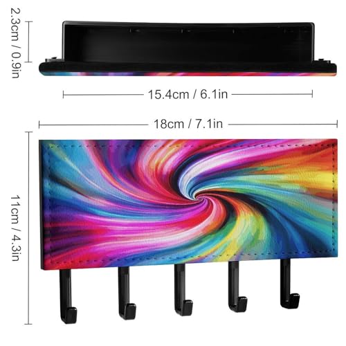Soporte de llaves de pared para el recibidor y pasillo de casa moderna 3