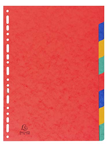 Intercalaires Exacompta A4 pour organiser efficacement vos dossiers de bureau - 2