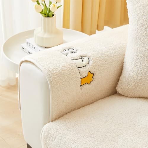 Bobomon Sofa überzug Couch überwurf Sofabezug Ecksofa 1 2 3 4 Sitzer Couch Cover L-Form Abdeckung rutschfeste Sofadecke für Haustiere
