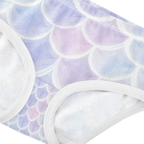Pink Purple Mermaid Scale Toddler Girls's Underwear 2T 202c14344