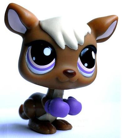 Littlest Pet Shop Kangaroo Toy With Tattoo & Postcard - Hasbro Bobble-Head Pet Figure - View #4
