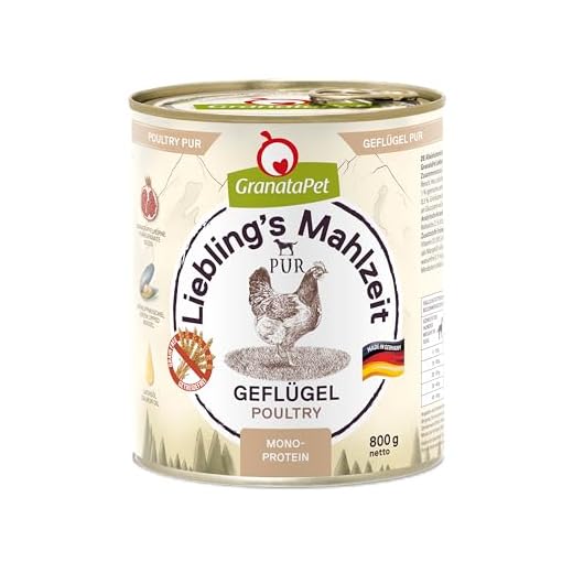 GranataPet Geflügel PUR Nassfutter für Hunde