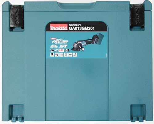 Makita Meuleuse ø 125 mm 40 v max li-ion xgt 4 ah makita - ga013gm201