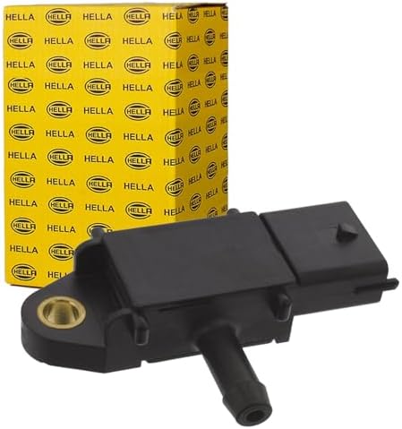 HELLA 6PP 009 409-071 Sensor, Abgasdruck - 3-polig - geschraubt | Kompatibel mit: CHEVROLET CRUZE, CRUZE Schrägheck, CRUZE Station Wagon, OPEL ASTRA H Kasten/Kombi, ASTRA J, ASTRA