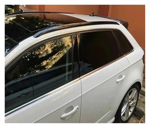 Barras laterales de aluminio negro para A3 8V S3 RS3 2012-2019 6