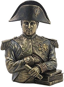 My Pet Elephant 24,8 cm Napoleon Bonaparte kalt gegossen Bronze Büste Figur