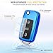 QBUC Key Fob Cover Soft TPU Full Protection Key Fob case Key Holder Key Case Car Key Protector Accessories(Blue)