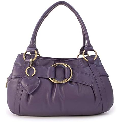 Gigi - Women's Leather Top Handle Bag Cover