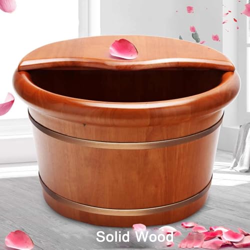 Balde de Madera para Sumergir Pies 25x42cm miniatura 5