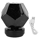 Atmósfera de luz nocturna: la pantalla tiene un patrón de cielo estrellado y la luz se proyecta a través de la pantalla para hacerte sentir el encanto del cielo estrellado.