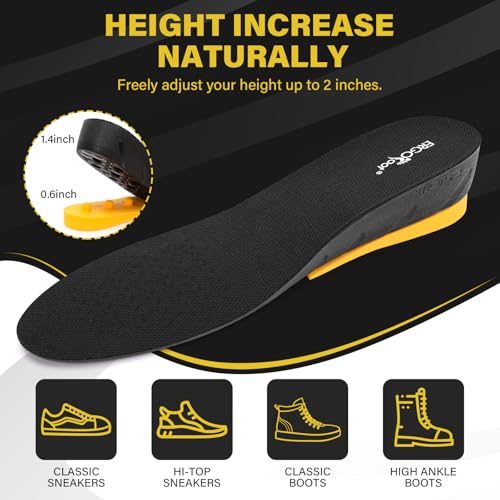 Plantillas Ajustables para Aumentar Altura Hombre Mujer miniatura 2