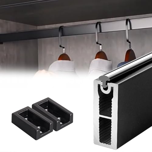 Colgador de ropa extraíble de 76 cm ideal para organizar vestidores de dormitorio